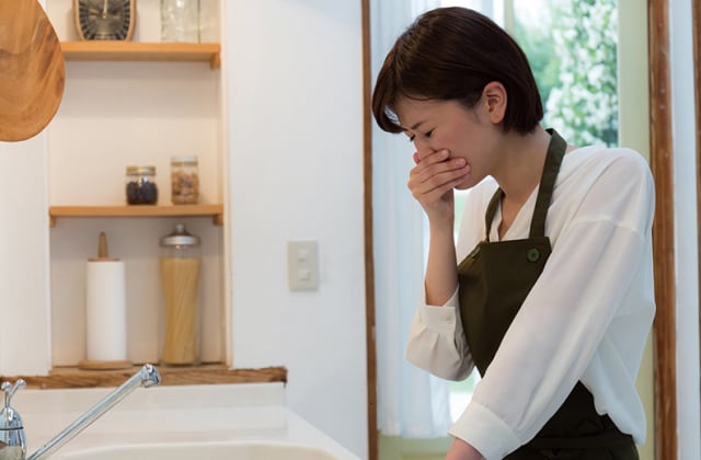 頭痛がひどくて家事ができない